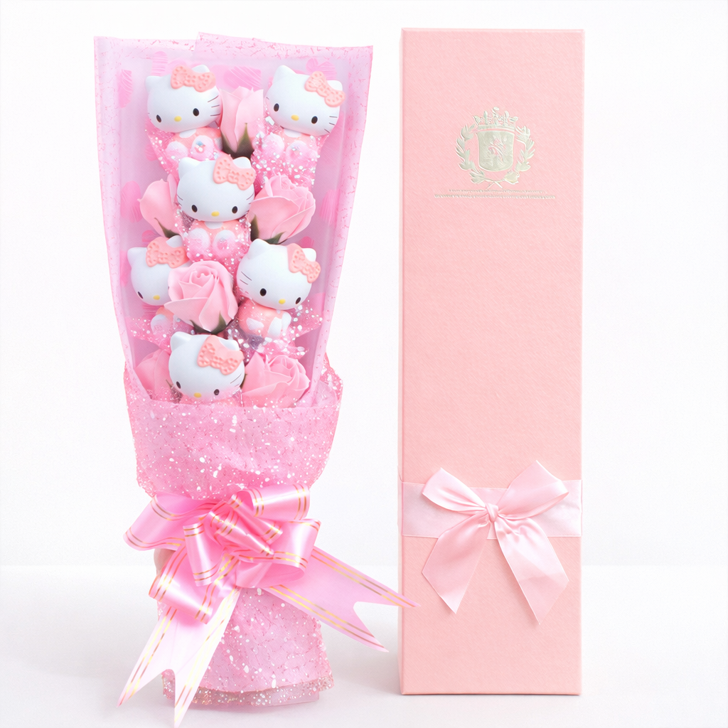Mini Kitty Plushie Bouquet