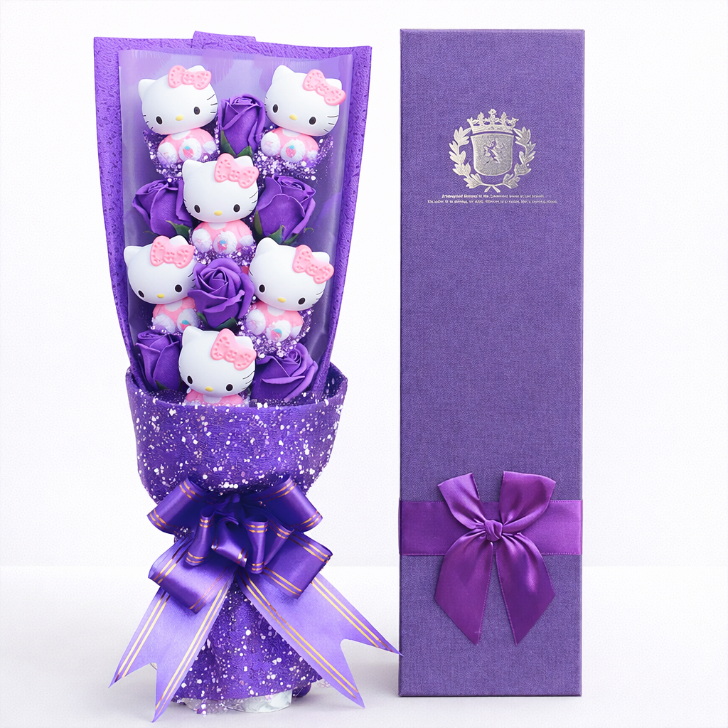 Mini Kitty Plushie Bouquet