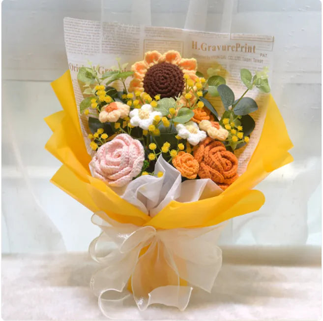 Woven Sunflower Bouquet